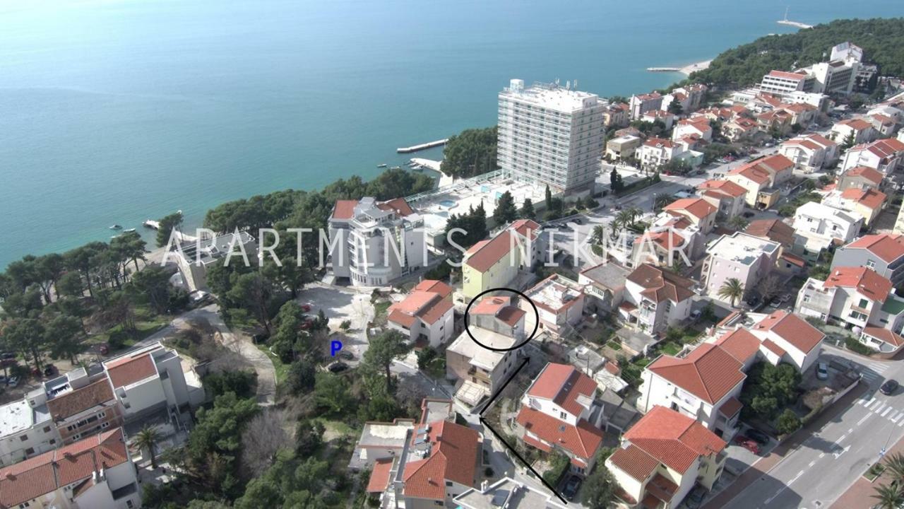 Apartmani Nikmar Makarska Eksteriør bilde